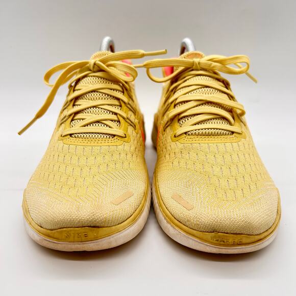 Nike Free RN‎ 2018 Running Sneaker Shoes Summer Lemon Wash Yellow Women's Size 8 - Picture 3 of 9
